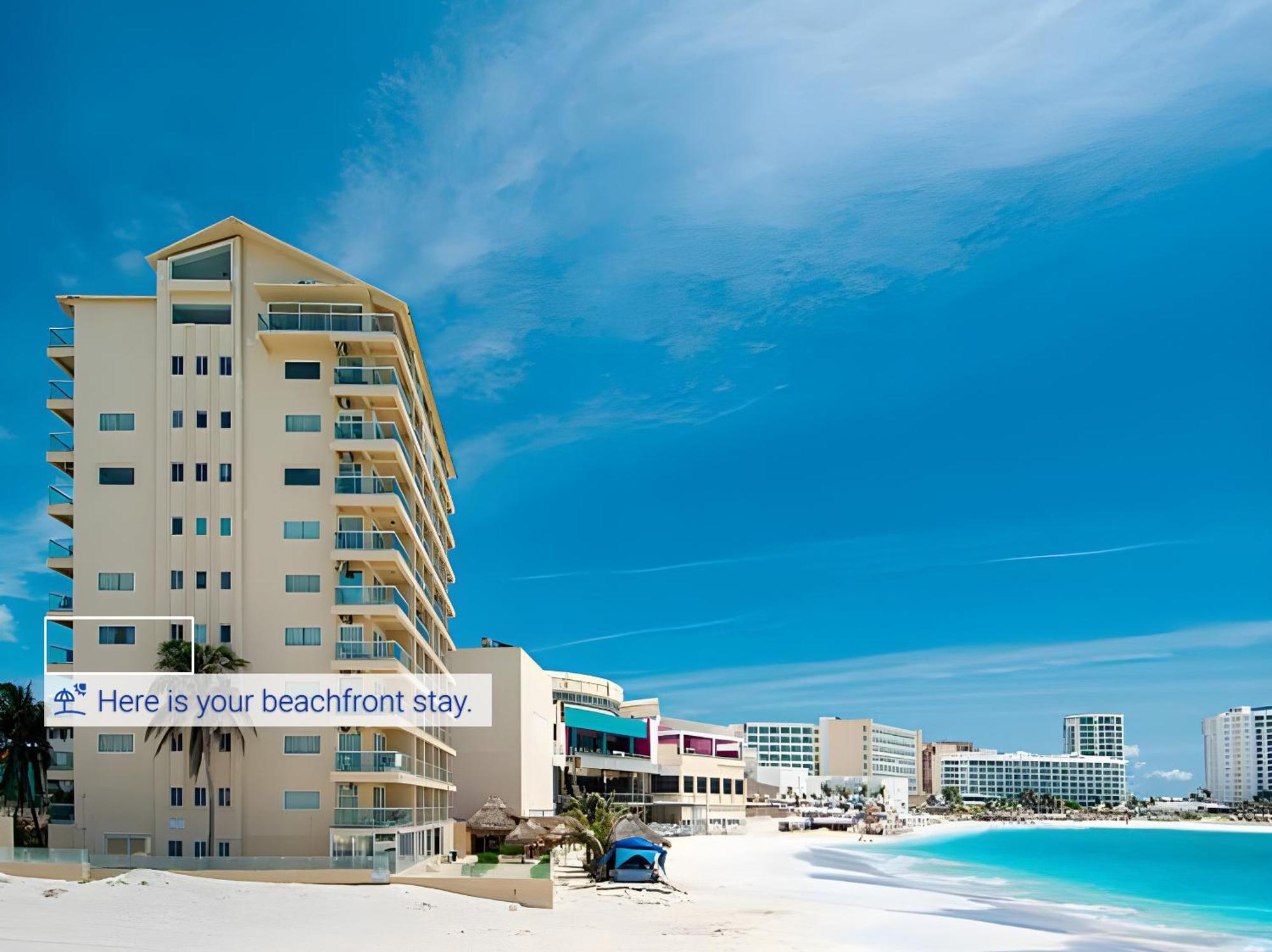 Paradise Beachfront & Nightlife Heart Канкун Экстерьер фото
