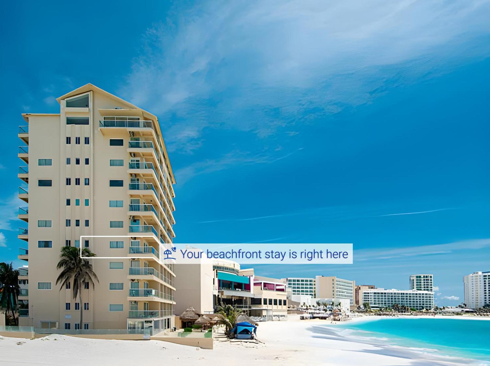 Paradise Beachfront & Nightlife Heart Канкун Экстерьер фото